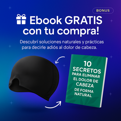 NeuroCalm Prestige® - Gorro Gel Antimigrañas + E- Book Gratis 🎁