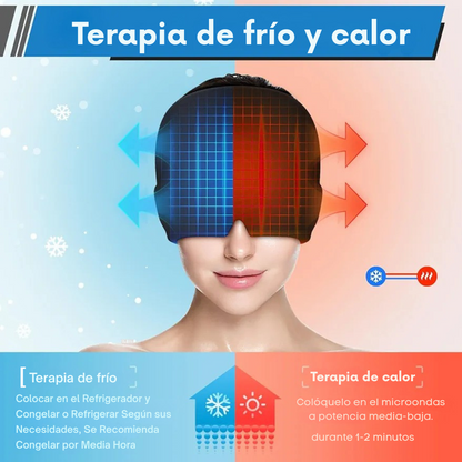NeuroCalm Prestige® - Gorro Gel Antimigrañas + E- Book Gratis 🎁