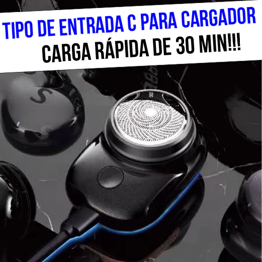 Afeitadora Portátil USB | Afeitado preciso y cómodo en cualquier lugar sin esfuerzo.